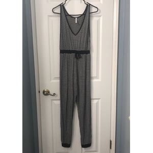 Black & white jumpsuit